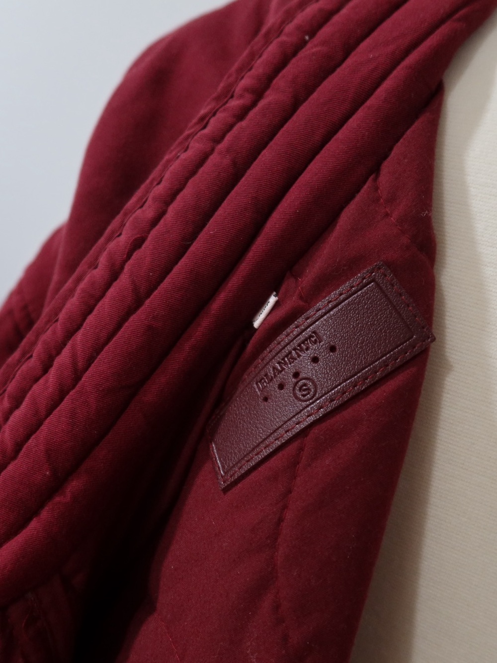 BLANKNYC Red Quilted Bomber Jacket - Picture 5 of 6